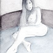 Meu projeto do curso: Figura humana em aquarela Ein Projekt aus dem Bereich Traditionelle Illustration, Bildende Künste, Malerei, Aquarellmalerei, Realistische Zeichnung und Anatomische Zeichnung von Flavio Santos - 18.08.2021