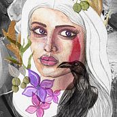 Il mio progetto del corso: Ritratto illustrato ad acquerello. Traditional illustration, Fine Arts, Painting, Drawing, Watercolor Painting, Portrait Drawing, and Artistic Drawing project by Cecilia Sarti - 08.18.2021