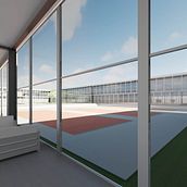 Centro Polideportivo Palermo. Architecture, Design, 3D, Interior Architecture, L, and scape Architecture project by Maria Lobianco - 12.11.2020