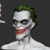 JOKER. 3D, Character Design, 3D Modeling, 3D Character Design, and 3D Design project by djimenez280594 - 08.18.2021