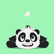 Hungry Panda - Vectorial Animation Frame by Frame. Animation, and 2D Animation project by Chetan Rokade - 11.08.2021