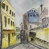 Meu projeto do curso: Criação de paisagem contemporânea em aquarela . % alufcarvalho tarafından hazırlanan Güzel sanatlar, Sulubo, Ve a Resim projesi - 08.12.2021
