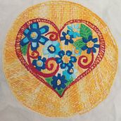 Sol e flores. Design project by Ercilia Maria Braga de Olinda - 08.19.2021