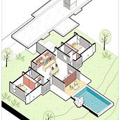 My project in Digital Illustration of Architectural Projects course. Architecture, L, scape Architecture, Digital Illustration, Digital Architecture, and Architectural Illustration project by Yazeed Alsabhan - 08.18.2021