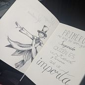 Mi Proyecto del curso: Introducción al bullet journal ilustrado. Un progetto di Illustrazione tradizionale, Artigianato, Lettering, Disegno, Disegno artistico, Illustrazione botanica, DIY, H e lettering di Fiona Salgado - 16.08.2021