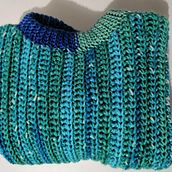 Mi Proyecto del curso: Crochet: crea prendas con una sola aguja . Design vestimentar, Arte din fibre, DIY și Croșetat de Alma Bartolo - 08.19.2021