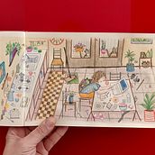 Il mio progetto del corso: Sketchbook per esplorare il tuo stile di disegno. Traditional illustration, Sketching, Creativit, Drawing, Watercolor Painting, Sketchbook, and Gouache Painting project by pol977 - 08.19.2021