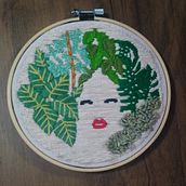 Meu projeto do curso: Introdução ao bordado botânico Ein Projekt aus dem Bereich Stickerei von lilianeribeiro - 19.08.2021