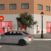 Estetika Shop. Interior Architecture, Interior Design, 3D Modeling, 3D Design & Interior Decoration project by Sergio Salamanca - 08.14.2021
