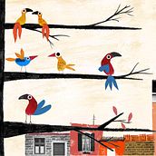 Mi Proyecto del curso: Técnicas experimentales para álbumes ilustrados. Un proyecto de Ilustración tradicional, Diseño editorial, Dibujo, Stor, board, Ilustración infantil y Narrativa de Sol Falcón - 19.08.2021