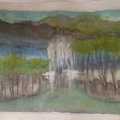 Mi Proyecto del curso: Paisajes naturales en acuarela. Un projet de Beaux Arts de virginiacarbonetti - 20.08.2021