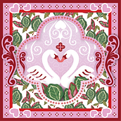 Patterns about Feng Shui - Relationship Gua. Un progetto di Illustrazione tradizionale, Pattern design, Illustrazione vettoriale e Stampa di donizettijoana - 20.08.2021