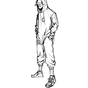 Mi Proyecto del curso: Ilustración de personajes dinámicos . Un proyecto de Ilustración tradicional, Diseño de personajes, Cómic, Creatividad, Dibujo, Dibujo digital y Manga de Andrés Luque - 20.08.2021