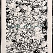 Peonies . Un progetto di Illustrazione tradizionale di CM Gunn - 19.08.2021