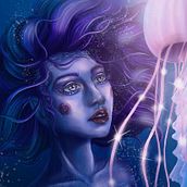Mi Proyecto del curso: Iluminación y color para retratos digitales en Photoshop . Traditional illustration, Digital Illustration, and Digital Painting project by iga_lam - 08.20.2021
