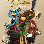 Tripulación de aves justicieras: ¡Las "Golden Beaks"!. Animation, 2D Animation, and 3D Character Design project by niuskart - 08.20.2021
