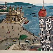Pictorial Sketchbook with Gouache: Icons of Mumbai Ein Projekt aus dem Bereich Traditionelle Illustration, Skizzenentwurf, Zeichnung, Architektonische Illustration, Sketchbook und Gouachemalerei von Neembu Paani - 14.08.2021