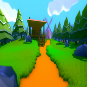 Mi Proyecto del curso: Modelado de escenarios low poly para videojuegos. 3D, 3D Modeling, and Video Games project by Diego Ivan Martinez Acevedo - 08.19.2021