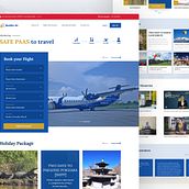 Buddha Air | Unofficial Rebranding. Design, Web Design, Web Development, and UX / UI project by Nischhal Subba - 04.24.2021