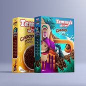 rebranding of timmy's Packaging . Een project van  Reclame,  Ontwerp y Traditionele illustratie van Abdallah Ahmed - 21.08.2021