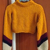 Mi Proyecto del curso: Crochet: crea prendas con una sola aguja. Un projet de St, lisme, Art textile, DIY , et Crochet de Issel Almary Mijares López - 21.08.2021