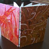Artist books made with Liz Jeneid. Blank, sewn.. Bookbinding, and Printing project by jean burke - 08.22.2021