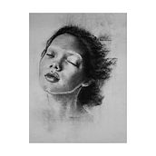 My project in Artistic Charcoal Portraiture: Creating Atmosphere course. Un projet de Illustration traditionnelle, Beaux Arts, Dessin, Dessin de portrait, Dessin réaliste , et Dessin artistique de Ola - 22.08.2021