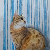 My project in Expressive Animal Portraits in Watercolor course. Traditional illustration, Watercolor Painting, Realistic Drawing, and Naturalistic Illustration project by linzi18 - 08.22.2021
