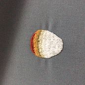 Meu projeto do curso: Técnicas de bordado realista. Traditional illustration, Embroider, and Textile Design project by Vanessa Sales da Rocha - 08.23.2021
