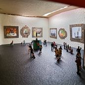 diorama exhibition of minifigures.  project by ell.wittke - 08.23.2021
