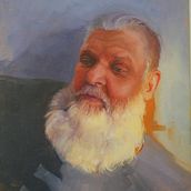 My project in Expressive Oil Portraiture: Explore the Alla Prima Technique course. Fine Arts, Painting, and Oil Painting project by Daria Góźdź - 08.23.2021