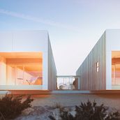 Bosc d'en Pep Ferrer. Sustainable housing in Formentera.. Infographics, 3D Modeling, and Architecture project by Samuel Arias - 08.23.2021