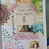Mi Proyecto del curso:  Bullet journal creativo: planificación y creatividad . Traditional illustration, Lettering, Drawing, H, and Lettering project by Gina Díaz Núñez - 08.24.2021