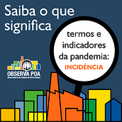 Saiba o que significa: Incidência - Especial ObservaPOA Coronavírus COVID-19. Instagram, Infografia, e Design de informação projeto de Miguel Zanona Krasner - 03.10.2020