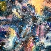 Cadena nebulosa. Traditional illustration, Design, Advertising, Photograph, and 3D project by ANA CADENA - 08.18.2021