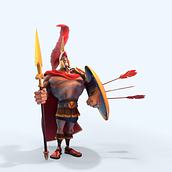 Arrogant Centurion (Concept by IF Aifan). Un progetto di Modellazione 3D e 3D di Daniel Martínez Mateos - 20.01.2021