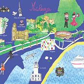 Mi Proyecto del curso: Creación de mapas ilustrados: refleja la esencia de la ciudad . % luluprini tarafından hazırlanan Geleneksel illüstras, on, İnfografikler, Çizim, Dijital İllüstras, on, Sanatsal Çizim, Dijital Bo, Ve ama projesi - 08.13.2021