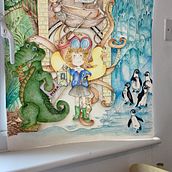 My project in Animal Characters in Watercolor for Children’s Books course . Ilustrație tradițională, Arte plastice, Pictura, Desen, Pictură în acuarelă, Ilustrație pentru copii și Narrativ de Johanna Farrell - 08.24.2021