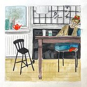 My project in Exploratory Sketchbook: Find Your Drawing Style course. Ilustração tradicional, Esboçado, Criatividade, Desenho, Pintura em aquarela, Sketchbook, e Pintura guache projeto de post_868548 - 24.08.2021