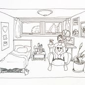 Doodles into Art Compilation. Traditional illustration, Pencil Drawing, Drawing, and Sketchbook project by Ken Alvarez - 08.24.2021