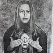 Mi Proyecto del curso: Retrato artístico al carboncillo: creando atmósferas. Traditional illustration, Fine Arts, Drawing, Portrait Drawing, Realistic Drawing, and Artistic Drawing project by Saúl Domínguez Del Carmen - 08.25.2021