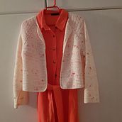 Mi Proyecto del curso:  Top-down: prendas a crochet de una sola pieza. Un progetto di Fashion design, Fiber Art, DIY e Uncinetto di Mari - 25.08.2021