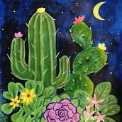 Piante tropicali . Pictura, Pictură acrilică, Ilustrație botanică și Creativitate de Elena Wenk - 08.23.2021