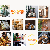 Hug A Mug Cafe + Pub. Un projet de Design , Branding et identité, Design d'intérieur , et Photographie gastronomique de Celine Neal - 25.08.2021