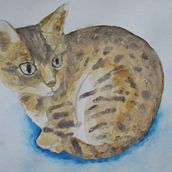 Mi Proyecto del curso: Técnicas experimentales de acuarela para principiantes . Traditional illustration, Fine Arts, Watercolor Painting, and Naturalistic Illustration project by Laura Inga - 08.25.2021