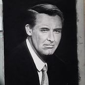 Portrait of Cary Grant . Desenho projeto de Sue Sumner - 25.08.2021