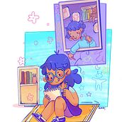 Mi Proyecto del curso: Ilustración digital con influencia manga. Traditional illustration, Comic, Digital Illustration, Stor, telling, Narrative, and Manga project by Nina Chaves - 08.25.2021