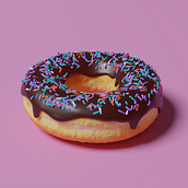 Dona. Design, 3D, Industrial Design, Graphic Design, VFX, 3D Animation, 3D Modeling, and 3D Design project by Victor Orduña - 07.10.2021