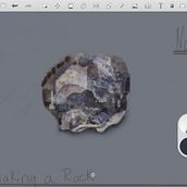 Digital painting rock studies. Een project van Animatie, 3D, Traditionele illustratie y Digitale illustratie van vk_spain - 21.08.2021