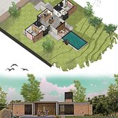 Mi Proyecto del curso: Ilustración digital de proyectos arquitectónicos. Architecture, L, scape Architecture, Digital Illustration, Digital Architecture, and Architectural Illustration project by Lorena Rolando - 08.26.2021
